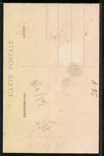 AK Brazzaville /Congo Francais, Mgr Augouard, le Ct Blazy, M. l`Abbé Augouard