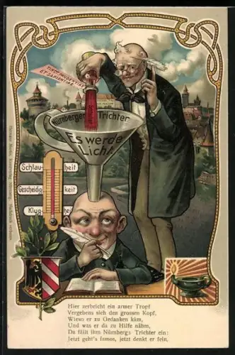 Mechanische-AK Nürnberg, Nürnberger Trichter und Schlauheits-Barometer
