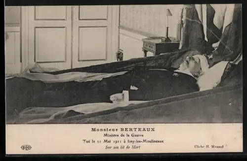 AK Monsieur Berteaux, aufgebart, Post Mortem