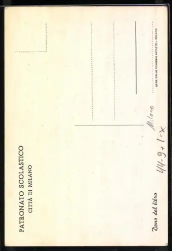 AK Milano, Patronato Scolastico, Dono del libro