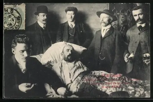 AK Courrières, Berthon, L`Escape de Sallaumines qui est resté