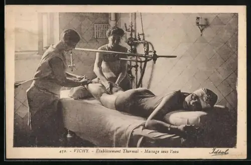 AK Vichy, Établissement Thermal, Massage sous l`eau