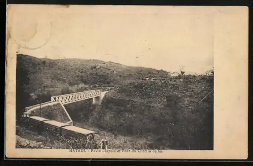AK Matadi, Ravin Léopold et Pont du Chemin de fer