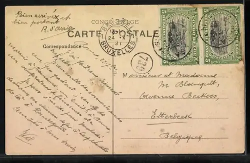 AK Matadi, Ravin Léopold et Pont du Chemin de fer