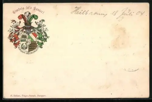 AK Heilbronn, Wappen der Studentenverbindung Cimbria