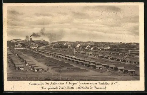 AK Angers, Commission des Ardoisières, Vue générale d`une Butte