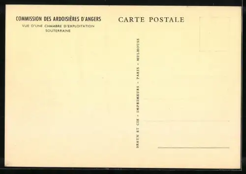 AK Angers, Vue d`une Chambre d`exploitation southeranne