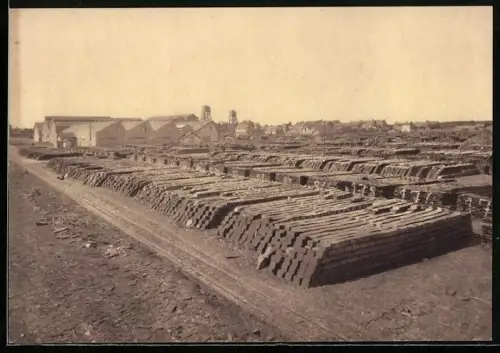 AK Angers, Commission des Ardoisières, Stockage des Ardoises de couverture