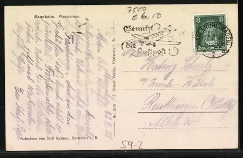 AK Mannheim, Planetarium