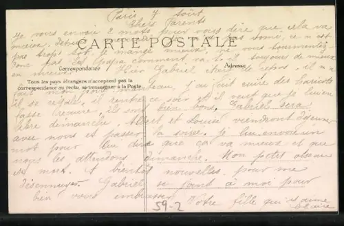 AK Paris, Parc Montsouris, Obervatorium