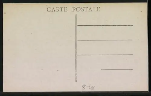 AK Charlieu /Loire, Industrie de la Soierie, Le métier à bras, Teppichweberin bei der Arbeit