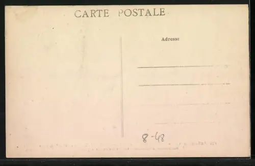 AK Aubusson /Creuse, Tapis et Tapisseries R. et L. Hamot, 75, Rue de Richelieu, Paris, Manufacture d`Aubusson