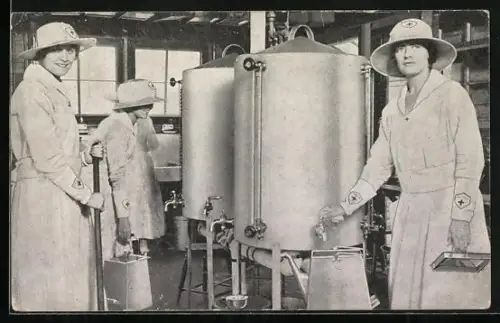 AK St. Louis Chapter American Red Cross, Canteen-Service, Rotes Kreuz