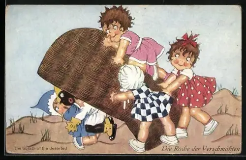 AK Die Rache der Verschmähten, Kolonialhumor