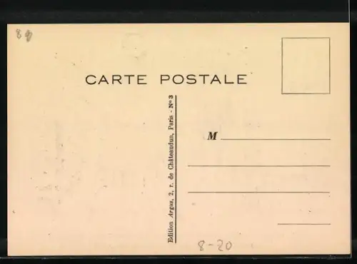 Künstler-AK Lorsque vous éconduisez un Assureur