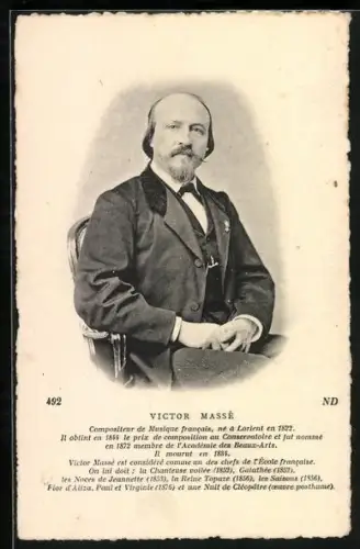 AK Compositeur Victor Massé