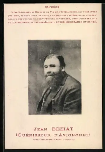 AK Biologe Jean Béziat im Porträt