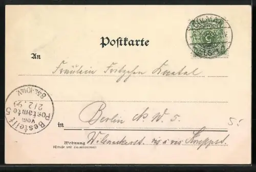 AK Colmar / Ober-Elsass, Vauban-Strasse mit Geschäften