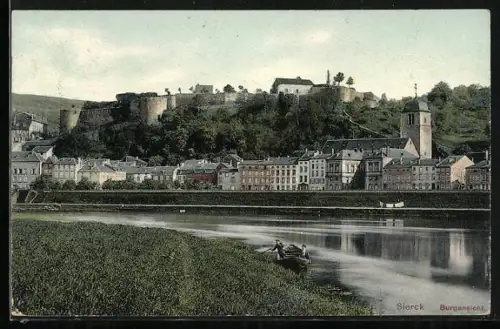 AK Sierck, Burgansicht