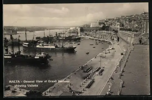 AK Valletta, General View of Grand Harbour