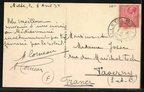 AK Valletta, General View of Grand Harbour