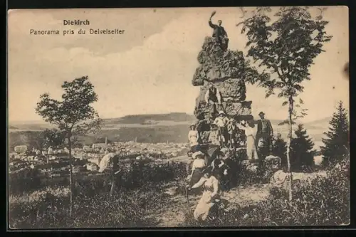 AK Diekirch, Panorama pris du Deivelselter