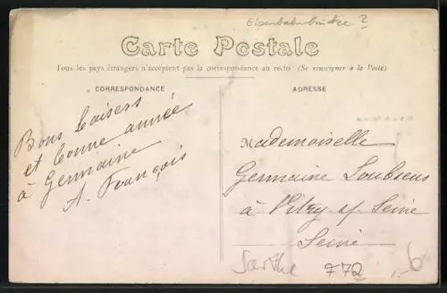 AK Noyen, Le Canal, Chateau de Malicorne