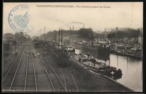 AK Varangéville-Saint-Nicolas, Port d`embarquement des Salines
