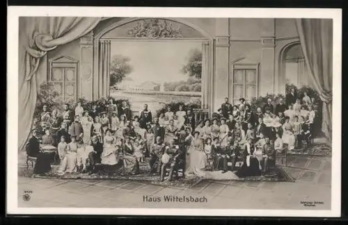 AK Haus Wittelsbach, König Ludwig III., etc.