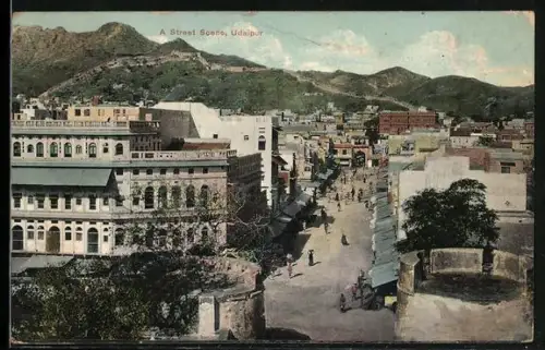 AK Udaipur, A Street Scene