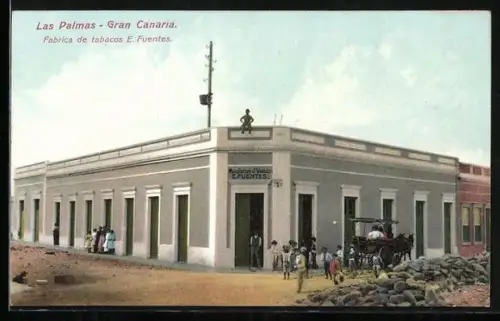 AK Las Palmas-Gran Canaria, Fabrica de tabacos E. Fuentes
