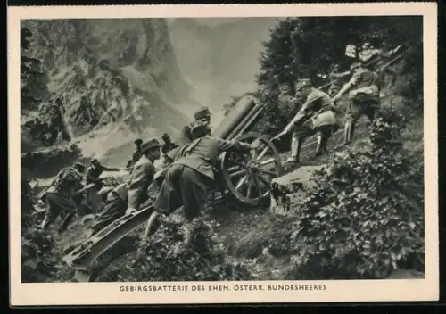 AK Gebirgsbatterie des Ehem. Österr. Bundesheeres