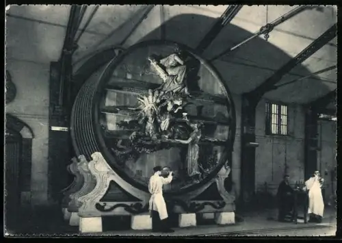 AK Reims, Champagne Pommery & Greno, das grosse Fass