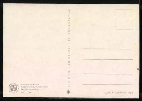 AK Sandmann an einem S-Bahnhof