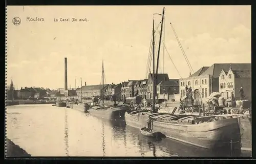 AK Roeselare, de Vaart, Stroomafwaarts