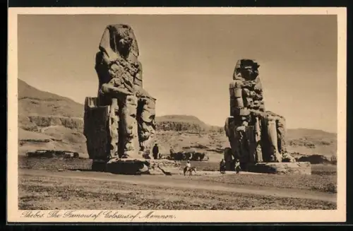 AK Thebes, The Famous Colossus of Memnon