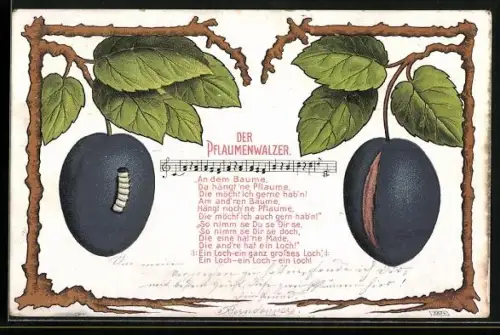 AK Pflaumen am Baum, Lied: Der Pflaumenwalzer