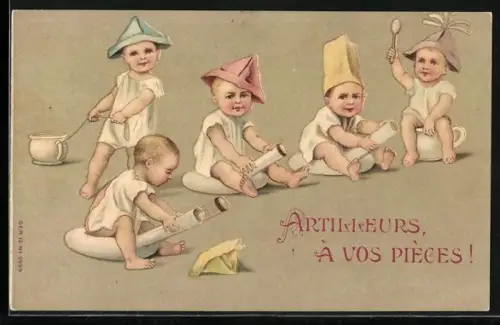 AK Artillerie, gebt Feuer!, Toilettenhumor