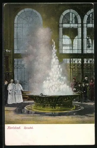 AK Karlsbad, Am Sprudel