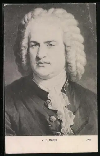 AK Johann Sebastian Bach, Komponist