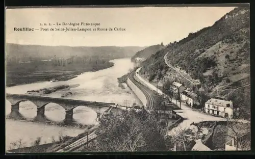 AK Rouffillac, Pont de Saint-Julien-Lampon et Route de Carlux
