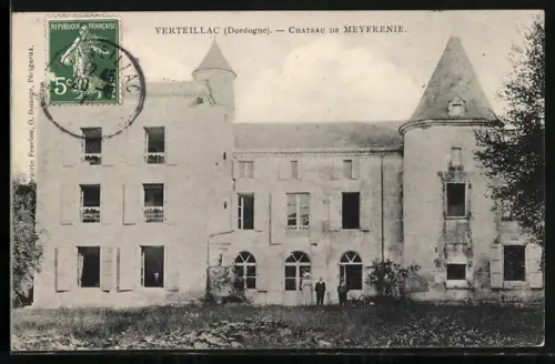 AK Verteillac /Dordogne, Château de Meyfrenie