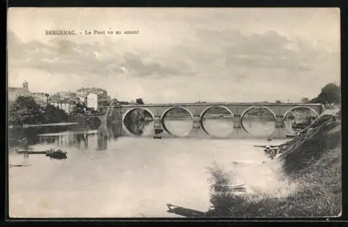 AK Bergerac, Le Pont vu en amont