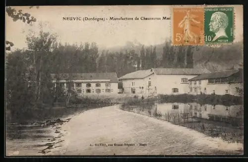 AK Neuvic /Dordogne, Manufacture de Chaussures