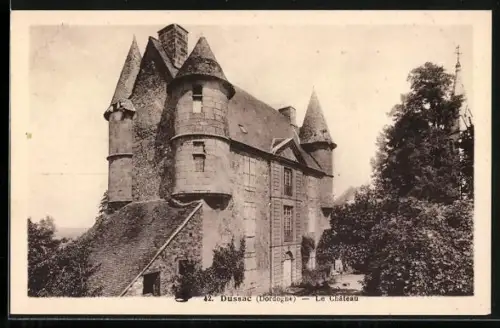 AK Dussac /Dordogne, Le Château