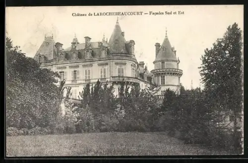 AK Larochebeaucourt, Château, Facades Sud et Est