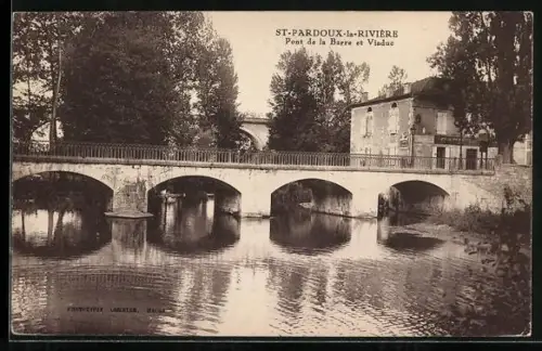 AK St-Pardoux-la-Rivière, Pont de la Barre et viaduc