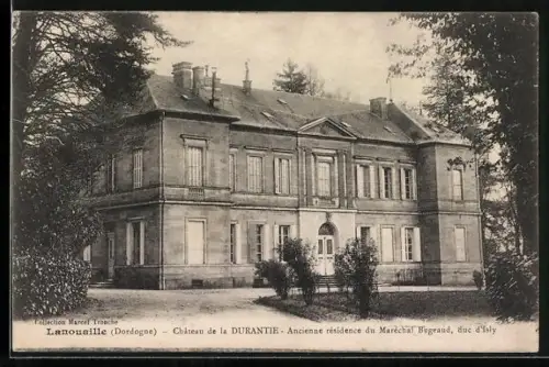 AK Lanouaille /Dordogne, Château de la Durantie, ancienne résidence du Maréchal Rigeaud, duc d`Isly