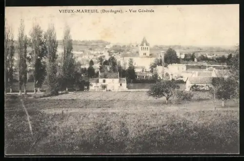 AK Vieux-Mareuil /Dordogne, Vue Générale