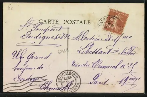 AK St-Pompon /Dordogne, Vue Générale